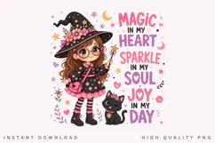 Magic In My Heart Sparkle In My Soul PNG Sublimation Design Product Image 2
