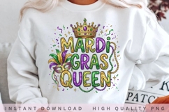 Mardi Gras Queen PNG Design Product Image 1