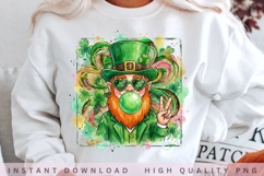 Cool Leprechaun PNG Design Product Image 2