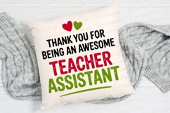 Appreciative Message For An Awesome Teacher Sublimation PNG Product Image 2