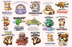 Funny Animal PNG Bundle Product Image 2