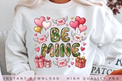 Be Mine Valentine PNG Design Product Image 2