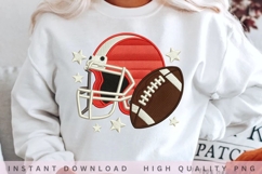 Football Helmet Embroidery PNG,American Football Sublimation Product Image 1