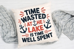 Lake Time Well Spent Vector Sublimation PNG Product Image 2