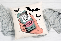 Hand Holding Teeth Freshmints Cigarette Sublimation PNG Product Image 2