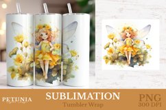Png tumbler wrap being used a a 20oz sublimation tumbler print