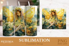 Png tumbler wrap being used a a 20oz sublimation tumbler print