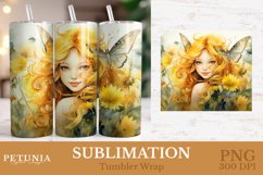 Png tumbler wrap being used a a 20oz sublimation tumbler print