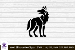sublimation-wolf svg-wolf png-wolf silhouette-animal-craft svg-printable-black-clipart