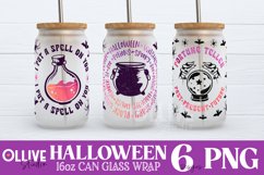 Halloween Can Glass Wrap Sublimation Bundle Product Image 2