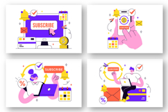10 Subscription Vector Illustration Product Image 3