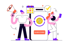 10 Subscription Vector Illustration Product Image 4