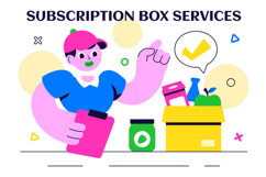10 Subscription Box Services Illustration Product Image 4