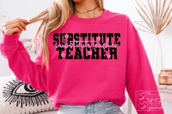 Substitute Teacher SVG PNG Product Image 6