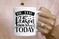 Be the reason someone smiles today SVG, Kindness SVG Design Product Image 2