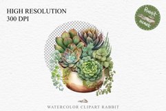watercolor Succulent, flowers pot clipart, floral sublimation nursery, spring, wedding invitation Succulent Pot Floral Wreath Clipart PNG Scrapbooking Nursery Watercolor Transparent wedding invitation shirt designs sublimation printable digital bloom