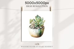 Succulent Flower Pot Floral Wreath Clipart PNG Scrapbooking Nursery Watercolor Transparent wedding invitation shirt designs sublimation printable digital bloom watercolor Succulent, flowers pot clipart, floral sublimation nursery, spring, wedding invitati
