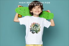 watercolor Succulent, flowers pot clipart, floral sublimation nursery, spring, wedding invitation Succulent Pot Floral Wreath Clipart PNG Scrapbooking Nursery Watercolor Transparent wedding invitation shirt designs sublimation printable digital bloom