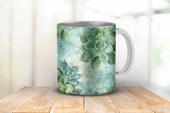 Succulent Digital Paper Bundle Product Image 4