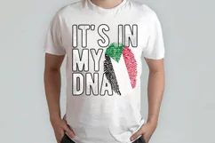 It's in my DNA Sudan Flag Fingerprint PNG Sublimation Product Image 2