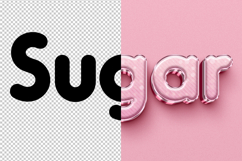 Sugar 3D editable text effect Product Image 2