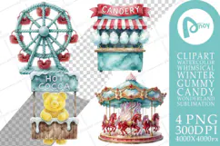 Winter Candy Carnival Sublimation Product Image 1