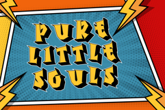 Sugar Pop | 3D Comic Layered Webfont for Fun Websites Product Image 5