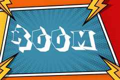 Sugar Pop | 3D Comic Layered Webfont for Fun Websites Product Image 7