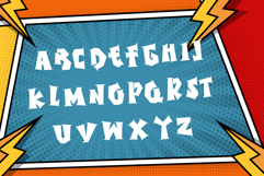 Sugar Pop | 3D Comic Layered Webfont for Fun Websites Product Image 3