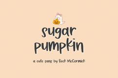 Sugar Pumpkin Sans Font Product Image 1