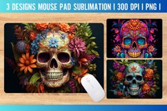 Day of the dead Mouse Pad Sublimation Design PNG Product Image 1