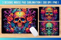 Day of the dead Mouse Pad Sublimation Design PNG Product Image 1