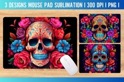 Day of the dead Mouse Pad Sublimation Design PNG Product Image 1