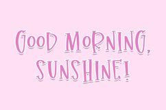 Sugaryum Serif Product Image 9