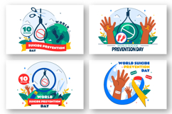 10 World Suicide Prevention Day Illustration Product Image 3