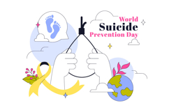10 World Suicide Prevention Day Illustration Product Image 4