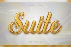 Suite 3D editable text effect Product Image 1