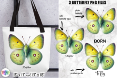 Inspirational Quotes Sublimation, Butterfly Clipart PNG Product Image 1
