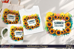 Funny Quote Sublimation | Summer | summer state Product Image 1