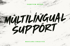 Sumeyom Gritty Urban Handmade Brush Font Product Image 4