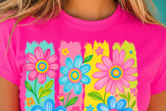 Summer Vibes PNG, Floral Sublimation Design Product Image 2