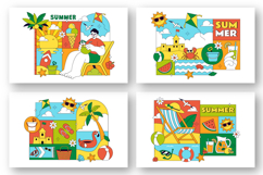 10 Summer Vacation Illustration Product Image 3