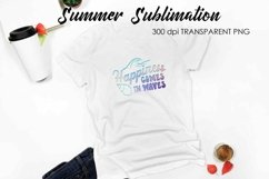 Summer Sublimation | Summer Vibes PNG | T-Shirt Design v.1 Product Image 1