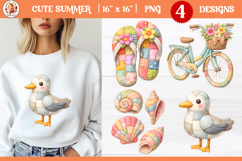Summer Faux Quilted Patchwork Fruit Sublimation Bundle Product Image 9