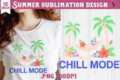 Summer sea Sublimation | Sunset state, beach quote Product Image 1