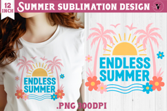 Summer sea Sublimation | Flip, Flop season, beach quote Product Image 1