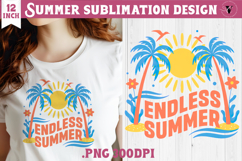 Summer sea Sublimation | Flip, Flop season, beach quote Product Image 1
