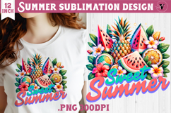 Summer sea Sublimation | Sweet summer, beach quote Product Image 1