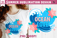Summer sea Sublimation | Ocean love, beach quote Product Image 1