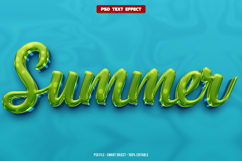Summer 3D editable text effect Product Image 1